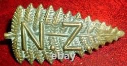 Cap Badges-original Boer War New Zealand Slouch Hat Badge