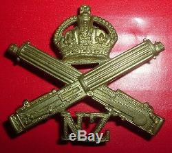 Cap Badges-original Ww1 New Zealand Machine Gun Corps