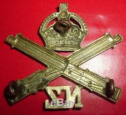 Cap Badges-original Ww1 New Zealand Machine Gun Corps