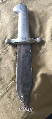 Carlsons RAIDERS Bowie Knife Used by RNZAF NEW ZEALAND Air Force Survival BOWIE