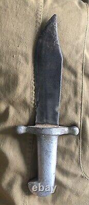 Carlsons RAIDERS Bowie Knife Used by RNZAF NEW ZEALAND Air Force Survival BOWIE