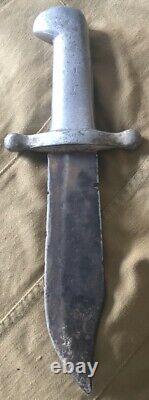 Carlsons RAIDERS Bowie Knife Used by RNZAF NEW ZEALAND Air Force Survival BOWIE