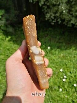 Carnelian agate New Zealand Mineral Lapidary cabbing carving highly translucent