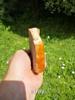 Carnelian agate New Zealand Mineral Lapidary cabbing carving highly translucent