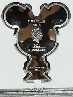 ChibiT Coin Collection Disney Minnie Mouse 1oz Silver Coin #1401/2000? FREE SHIP