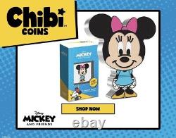 ChibiT Coin Collection Disney Series Minnie Mouse 1oz Silver Coin IN HAND