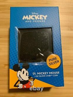 Chibi Coin Collection Disney Series Mickey Mouse 1oz Silver Coin #50/2000 LE