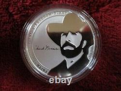 Chuck Norris 5-Principles Collectable Coin 1 Troy Ounce. 999 Fine Silver Coin