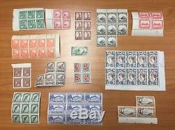 Collection of 1935 KGV New Zealand Definitive Series Blocks & Single Stamp MUH