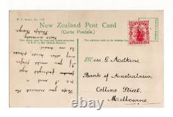 Colourised postcards with Maori imagery including Chiefs Rewi & Mohi (1900s)