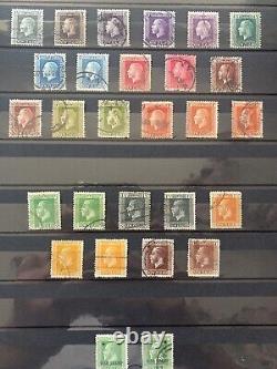 Commonwealth Stamp Collection Victoria Edward George New Zealand Australia 1/