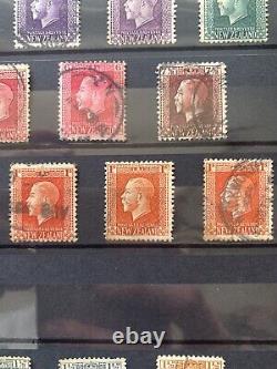 Commonwealth Stamp Collection Victoria Edward George New Zealand Australia 1/