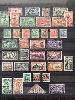 Commonwealth Stamp Collection Victoria Edward George New Zealand Australia 1/