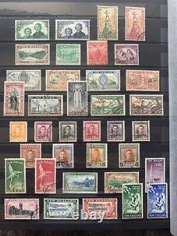 Commonwealth Stamp Collection Victoria Edward George New Zealand Australia 1/