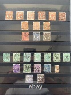 Commonwealth Stamp Collection Victoria Edward George New Zealand Australia 1/