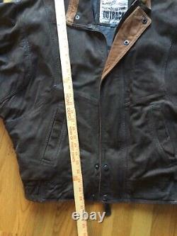 Cooper Collections New Zealand Outback Men's Leather Jacket Size L