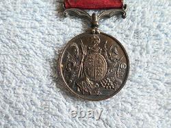 #D135. TWO(2) 1800s MEDALS NEW ZEALAND MEDAL + LONG SERVICE & GOOD CONDUCT