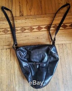 DEADLY PONIES Deer Antigua Leather Bag Purse SERPENT FLOWER COLLECTION RARE