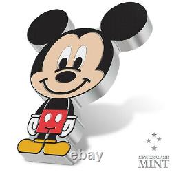 DISNEY CHIBI Mickey & Minnie Mouse 2021 Niue 2x 1oz silver coins