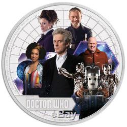 DOCTOR WHO SEASON 10 & 11 (2017/2018) Niue 2x 1oz silver proof coin