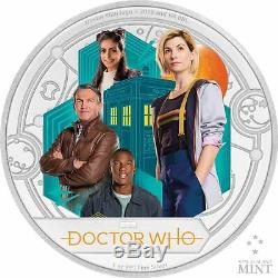 DOCTOR WHO SEASON 10 & 11 (2017/2018) Niue 2x 1oz silver proof coin