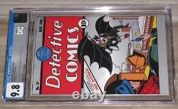 Detective Comics #27 Pure Silver Foil Reprint DC 2018 CGC 9.8 New Zealand