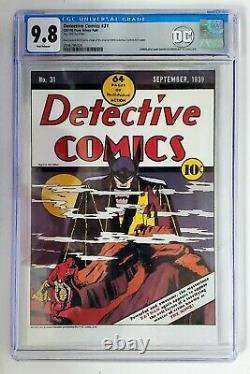 Detective Comics 31 CGC 9.8.999 35g Pure Silver New Zealand Mint 11F1