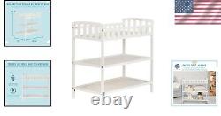 Durable New Zealand Pinewood Changing Table with Changing Pad Emily Collection