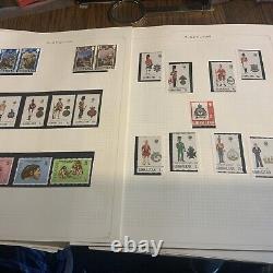 E2R Commonwealth Album Eire Gibraltar Malta New Zealand Ross Mainly MNH 89 Pages