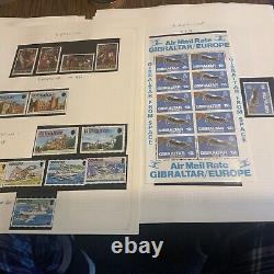 E2R Commonwealth Album Eire Gibraltar Malta New Zealand Ross Mainly MNH 89 Pages