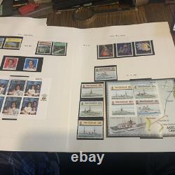 E2R Commonwealth Album Eire Gibraltar Malta New Zealand Ross Mainly MNH 89 Pages