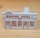 EMPTY Air New Zealand Colonial Collection Mini decanter Waipori Hotel EMPTY