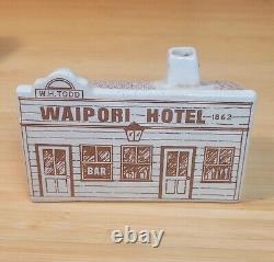 EMPTY Air New Zealand Colonial Collection Mini decanter Waipori Hotel EMPTY