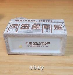 EMPTY Air New Zealand Colonial Collection Mini decanter Waipori Hotel EMPTY
