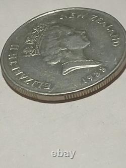 Endeavour 1988 New Zealand 50 Cent Coin Excellent Condition Highly Collectable
