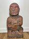 Excellent Antique Maori Tekoteko Ancestral Sculpture British Mus. Cast-Read 24