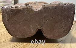 Excellent Antique Maori Tekoteko Ancestral Sculpture British Mus. Cast-Read 24