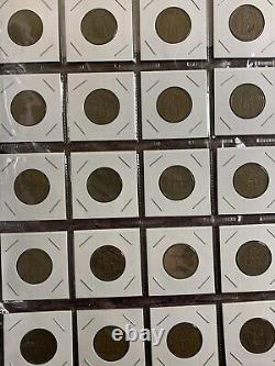 Extensive near Complete Half Penny Collection From 3 Countries! 149 Coins