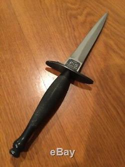 Fairbairn Sykes 1st Pattern Commando Stiletto Dagger & Sheath Very Rare #d VTG