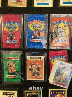 Foreign Garbage Pail Kids lot of unopened packs. Italy, Ireland & New Zealand