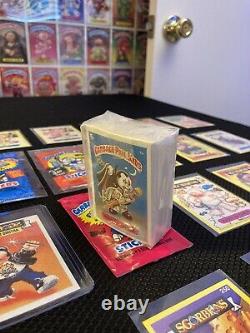 Foreign Garbage Pail Kids lot of unopened packs. Italy, Ireland & New Zealand