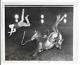 Four 1950s Rodeo Vintage Original Press Photos New Zealand Nebraska Arizona