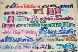 GB Australia & Nz Collection Of 3400+ Stamps All Used Heavy Duplication