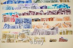 GB Australia & Nz Collection Of 3400+ Stamps All Used Heavy Duplication