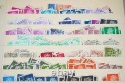 GB Australia & Nz Collection Of 3400+ Stamps All Used Heavy Duplication