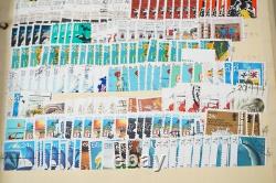 GB Australia & Nz Collection Of 3400+ Stamps All Used Heavy Duplication