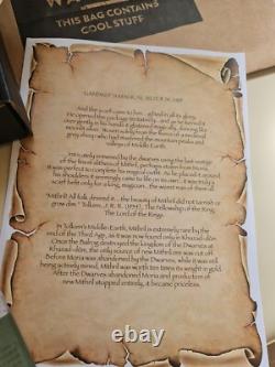 Gandalf Magical Silver Scarf New Zealand Stansborough Wool NEW Movie Replica
