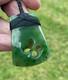 Gem Nz Pounamu Greenstone Nephrite Jade Crossover Bound Maori Hei Toki Adze
