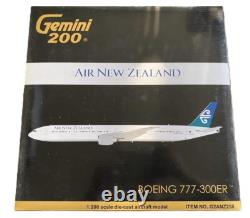 Gemini Jets G2ANZ258 Air New Zealand 777-300ER ZK-OKM Diecast 1/200 Model Rare