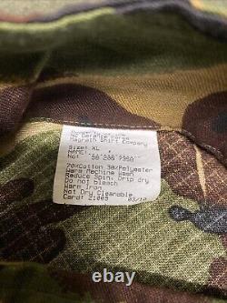 Genuine New Zealand Defence Force Nz Sas Dpm Hot Weather Jungle Shirt. XL